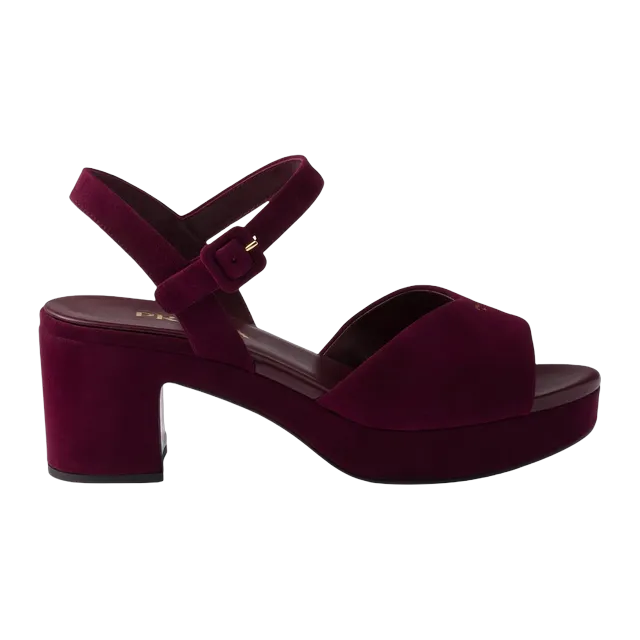 Prada Padded Suede Red — Authentic Prada in stock at CLZTURE