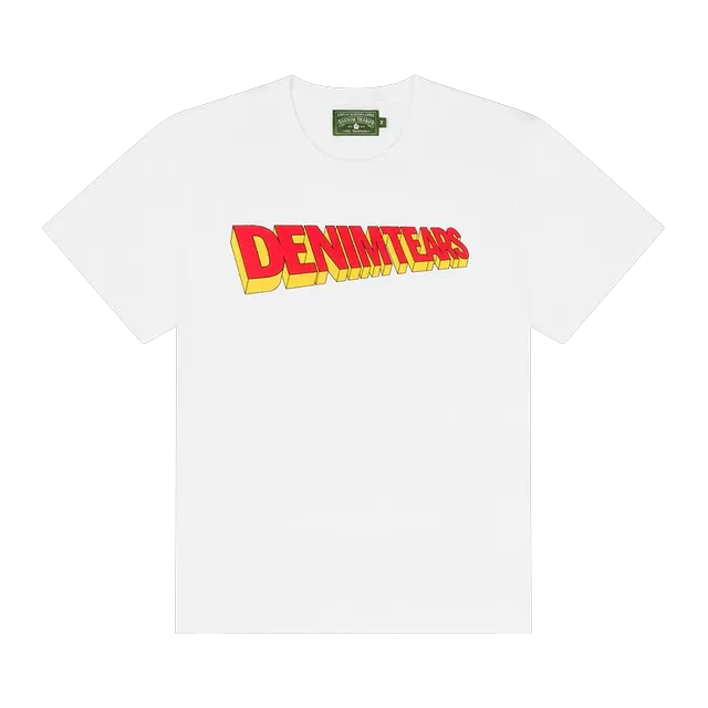 Denim Tears Stan T-Shirt White — Authentic Denim Tears in stock at CLZTURE