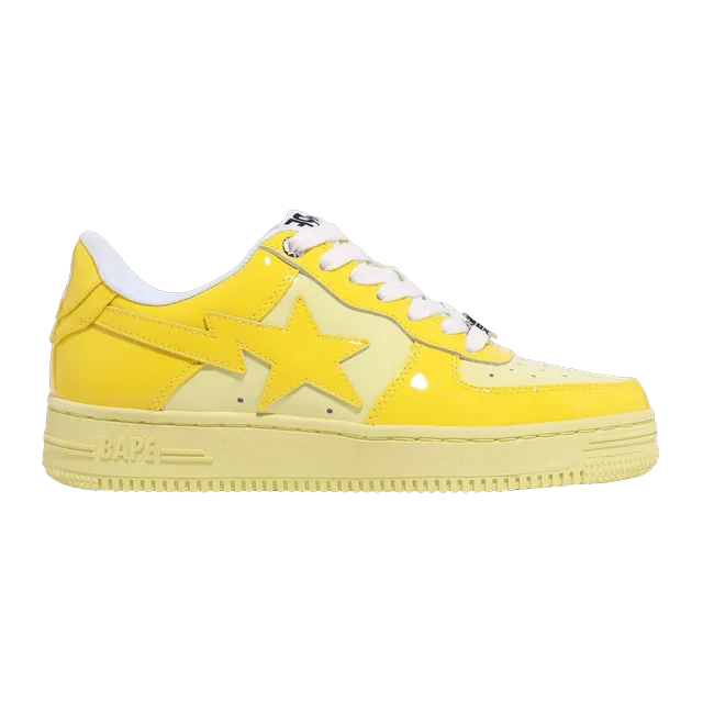 BAPE Bapesta Colors – Yellow — Authentic Shoes & Footwear at CLZTURE