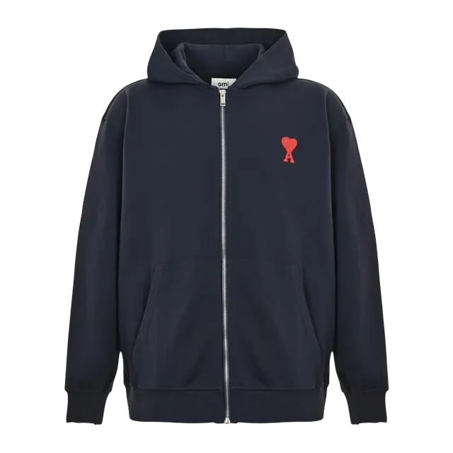 Zip Ami De Coeur Navy — Authentic Hoodies & Sweats at CLZTURE