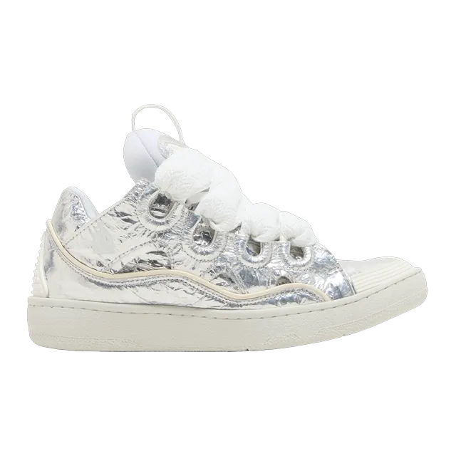Lanvin Sneakers Curb Silver — Authentic Shoes & Footwear at CLZTURE