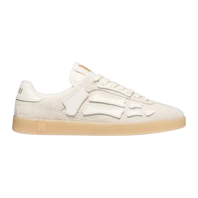 Amiri Croc Debossed Pacific Bones White — Authentic Shoes & Footwear at CLZTURE
