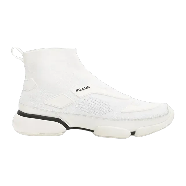 Prada Cloudbust High White — Authentic Shoes & Footwear at CLZTURE