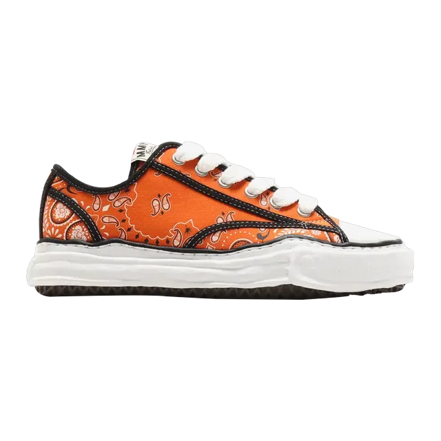 Mihara Yasuhiro Sneakers Peterson Basse Bandana Orange — Authentic Shoes & Footwear at CLZTURE