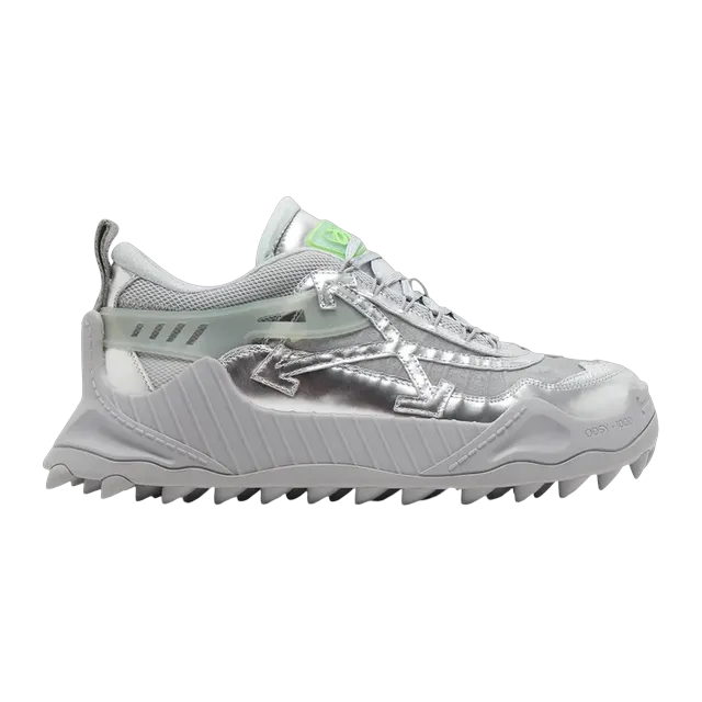 Off-White Odsy-1000 Silver — Authentic Shoes & Footwear at CLZTURE
