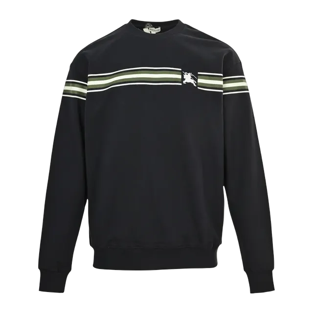 Burberry Crewneck Logo Black — Authentic Hoodies & Sweats at CLZTURE