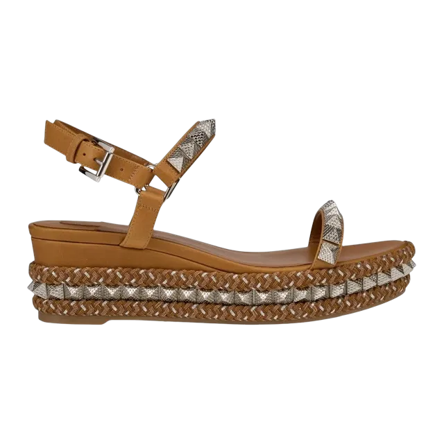 Christian Louboutin Pyraclou Brown — Authentic Shoes & Footwear at CLZTURE