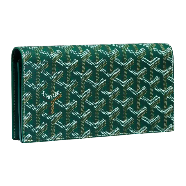 Goyard Wallet Richelieu 19Cm Green — Authentic Accessories at CLZTURE