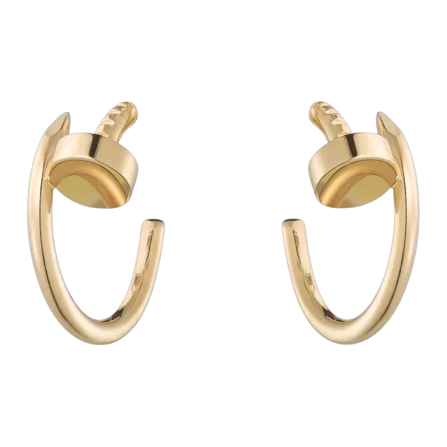 Cartier Créoles Juste Un Clou Petit Gold — Authentic Jewelry at CLZTURE