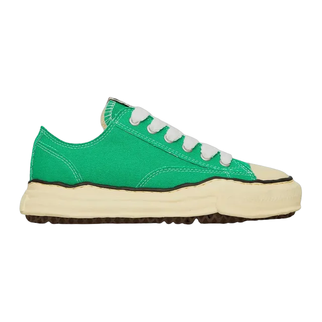 Mihara Yasuhiro Sneakers Peterson Basse Green — Authentic Shoes & Footwear at CLZTURE