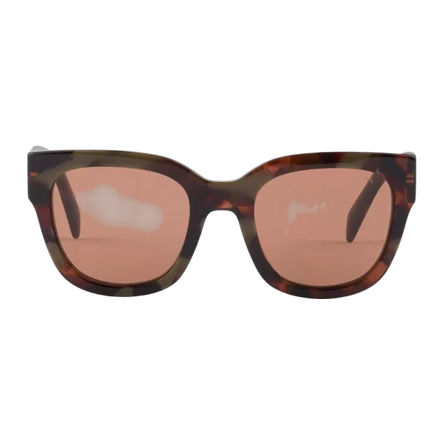 Prada Symbole Brown — Authentic Accessories at CLZTURE
