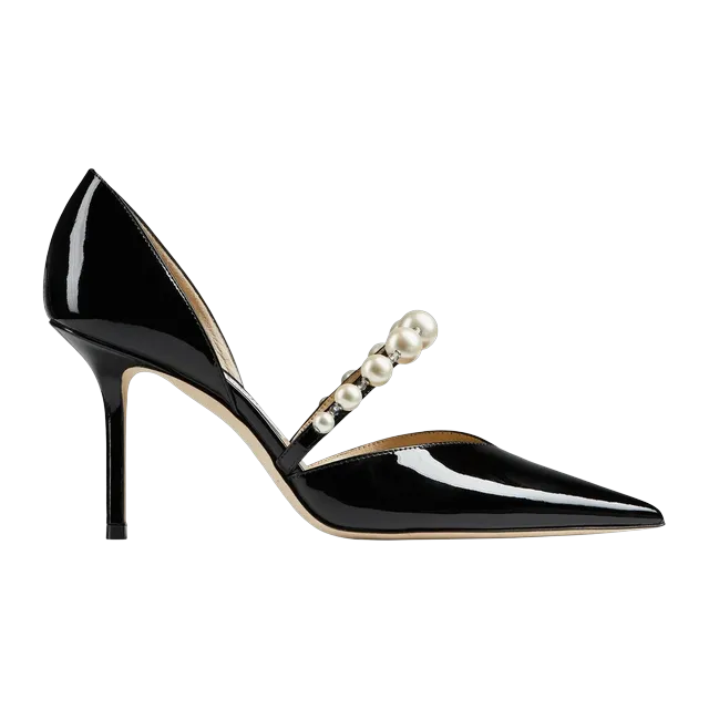 Jimmy Choo Aurelie 85Mm Black — Authentic Jimmy Choo in stock at CLZTURE