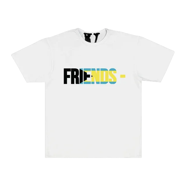 Vlone Friends – Bhs T-Shirt White — Authentic T-Shirts at CLZTURE