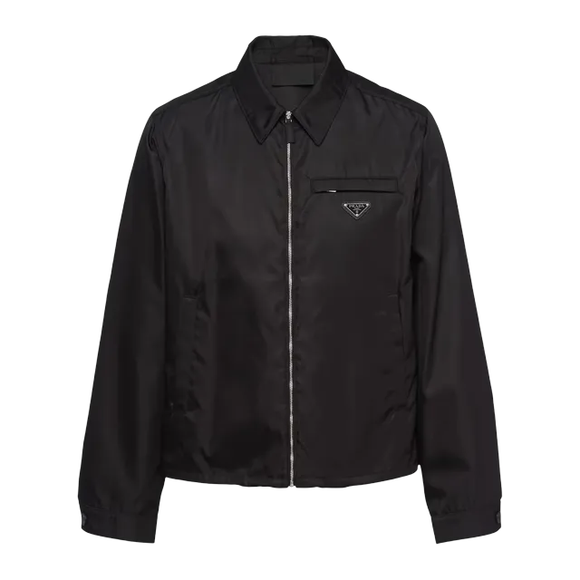 Prada Blouson Re-Nylon Black — Authentic Jackets & Outerwear at CLZTURE