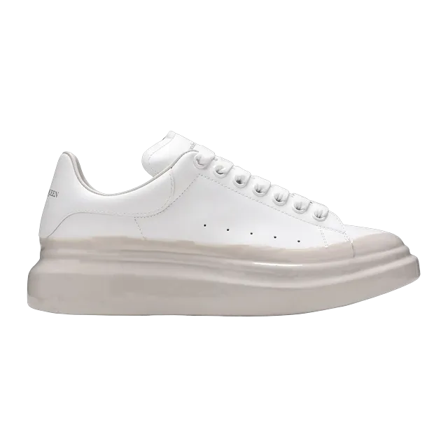 Alexander McQueen Sneakers Oversized Paint Dipped White — Authentic Shoes & Footwear at CLZTURE