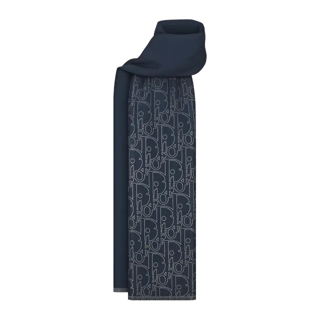 Dior Scarf Gravity Dégradé Blue — Authentic Accessories at CLZTURE