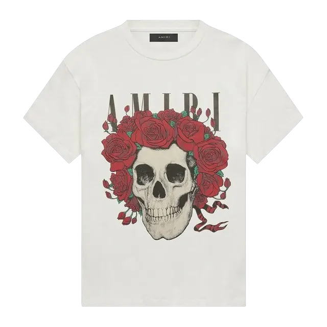 Amiri x Grateful Dead T-Shirt White — Authentic T-Shirts at CLZTURE