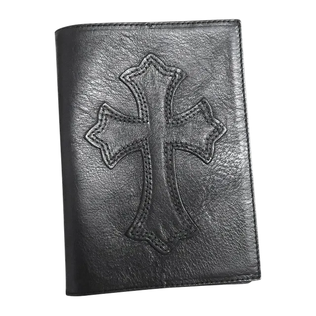Chrome Hearts Cross Passport Holder Black — Authentic Chrome Hearts in stock at CLZTURE