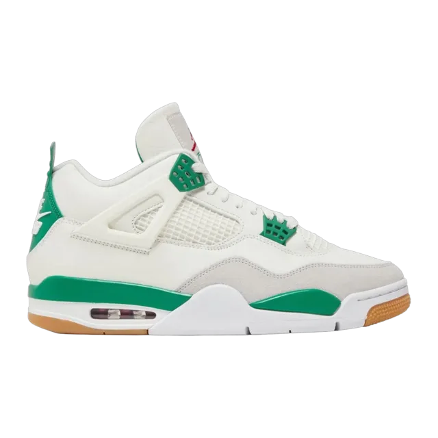 Nike Sb X Jordan 4 Retro Sp Pine Green — Authentic Jordan at CLZTURE
