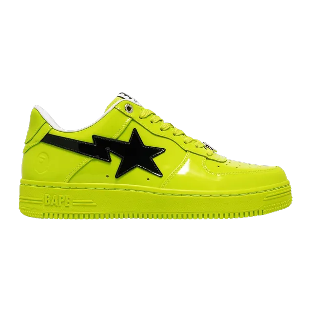 BAPE Bapesta #2 Yellow — Authentic Shoes & Footwear at CLZTURE