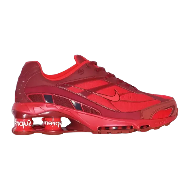 Nike X Supreme Shox Ride 2 Red — Authentic Nike at CLZTURE