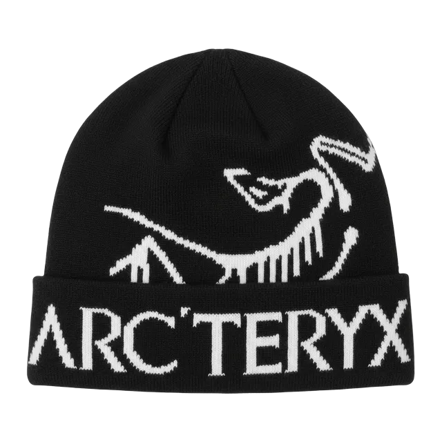 Arc'teryx Bird Word Beanie Black — Authentic Accessories at CLZTURE