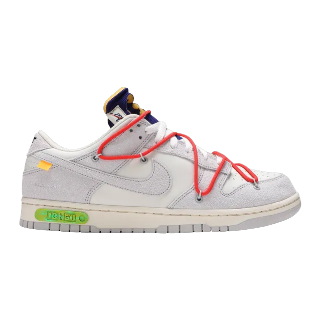 Off-White x Dunk Low Lot 13 of 50 — Authentic Nike in stock at CLZTURE