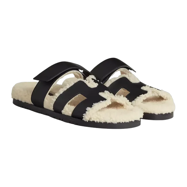 Hermès Sandals Chypre Neutral — Authentic Shoes & Footwear at CLZTURE