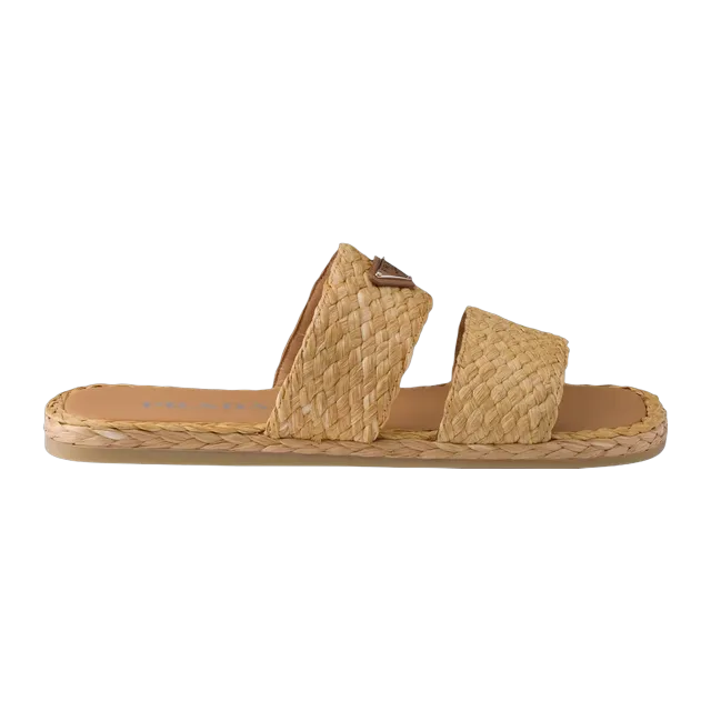 Prada Raffia Band Brown — Authentic Prada in stock at CLZTURE