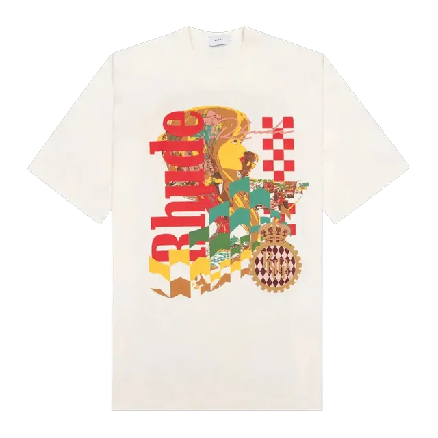 Rhude Joyride T-Shirt Vintage White — Authentic T-Shirts at CLZTURE