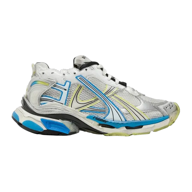Balenciaga Runner White Yellow Blue — Authentic Shoes & Footwear at CLZTURE