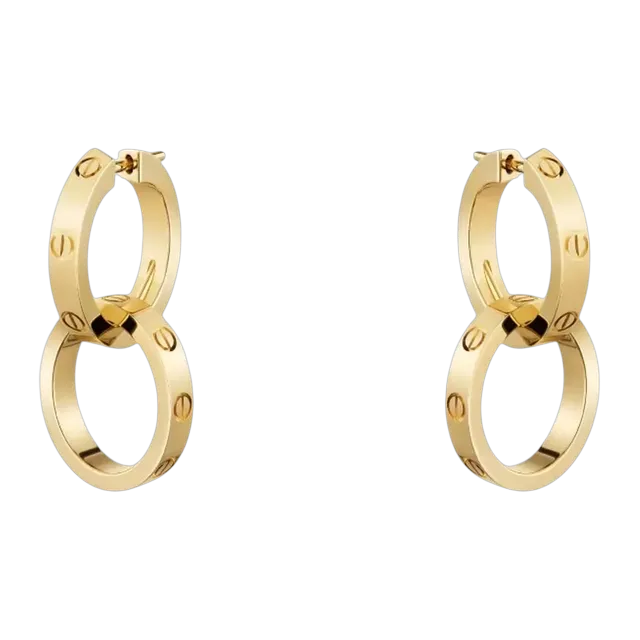Cartier Earrings Love Multiportés Gold — Authentic Cartier in stock at CLZTURE