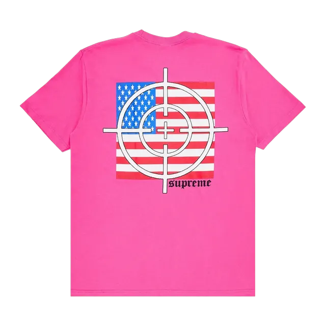 Supreme Target T-Shirt Fuchsia — Authentic Supreme in stock at CLZTURE
