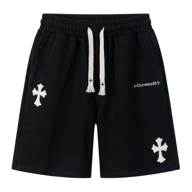 Chrome Hearts Cross Shorts Black — Authentic Shorts at CLZTURE