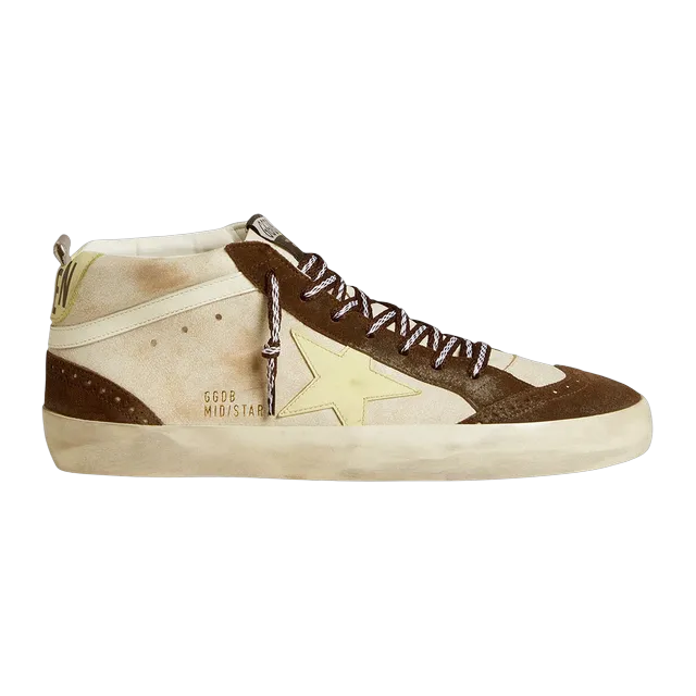 Golden Goose Sneakers Mid Star White — Authentic Golden Goose in stock at CLZTURE