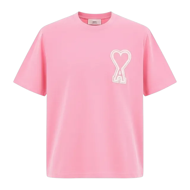 T-Shirt Ami De Coeur Pink — Authentic T-Shirts at CLZTURE