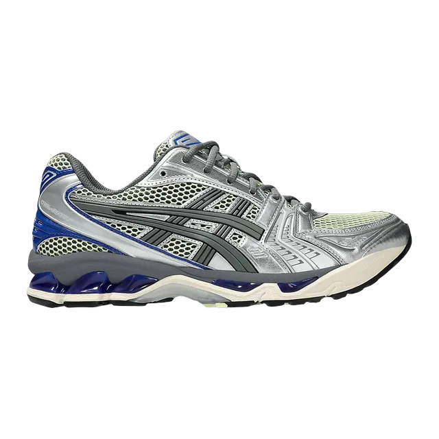 ASICS Gel Kayano 14 Soft Yellow Silver Blue — Authentic Shoes & Footwear at CLZTURE