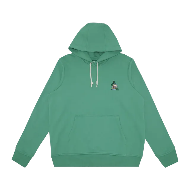 Casablanca Casa Hotel Hoodie Green — Authentic Hoodies & Sweats at CLZTURE