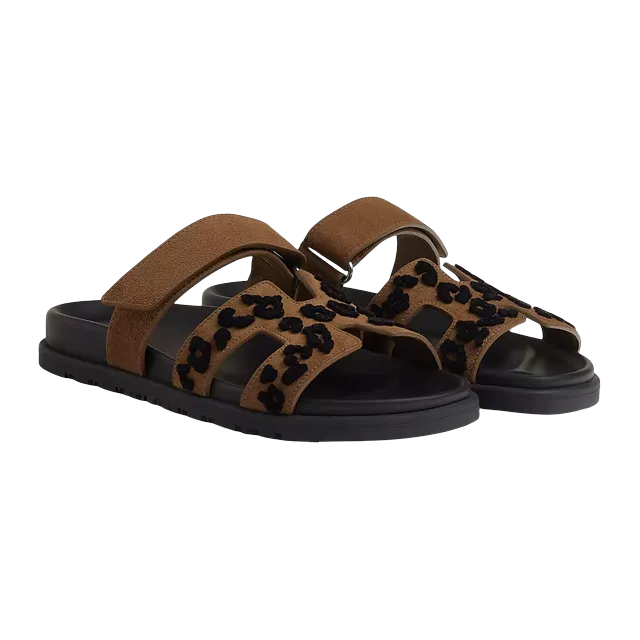 Hermès Sandals Chypre Brown — Authentic Shoes & Footwear at CLZTURE
