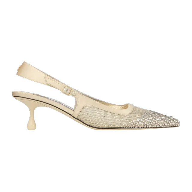 Jimmy Choo Amel 50Mm White — Authentic Shoes & Footwear at CLZTURE
