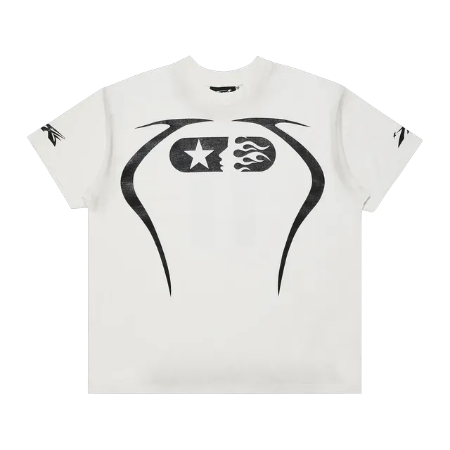 Hellstar Warm Up T-Shirt White — Authentic T-Shirts at CLZTURE
