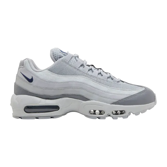 Air Max 95 Wolf Grey Midnight Navy — Authentic Shoes & Footwear at CLZTURE