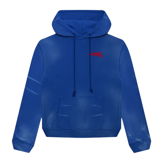 Hellstar Sports Gel Sweatshirt Blue — Authentic Hoodies & Sweats at CLZTURE