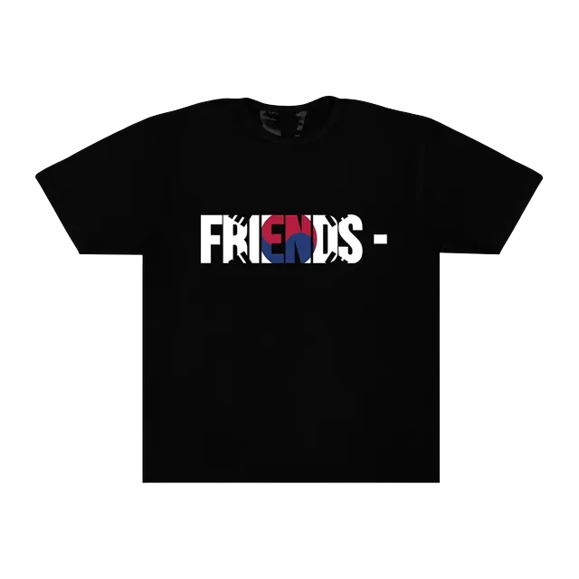 Vlone Friends – Kor T-Shirt Black — Authentic T-Shirts at CLZTURE