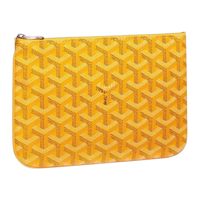 Goyard Sénat Pm 21Cm Yellow — Authentic Clutches & Pouches at CLZTURE
