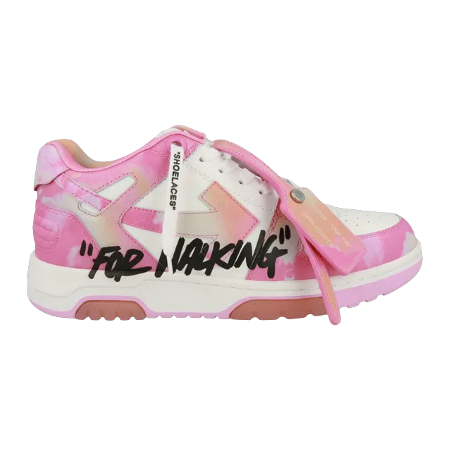Off-White Out of Office For Walking Pink Tie Dye — Authentic Shoes & Footwear at CLZTURE