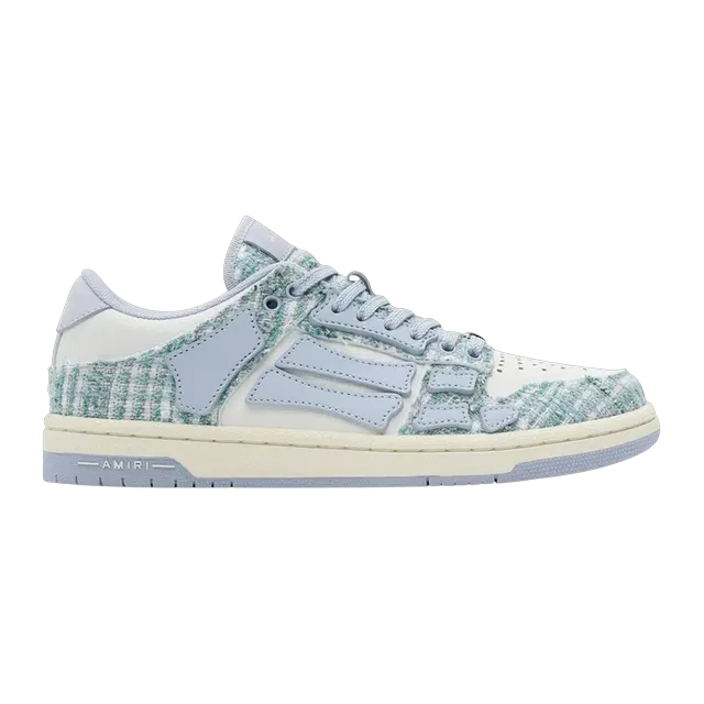Amiri Skel Top Low Grey Blue — Authentic at CLZTURE