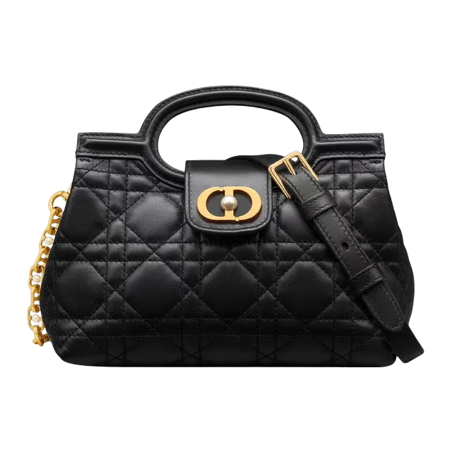 Mini Bag Top Handle Dior Jolie Black — Authentic at CLZTURE