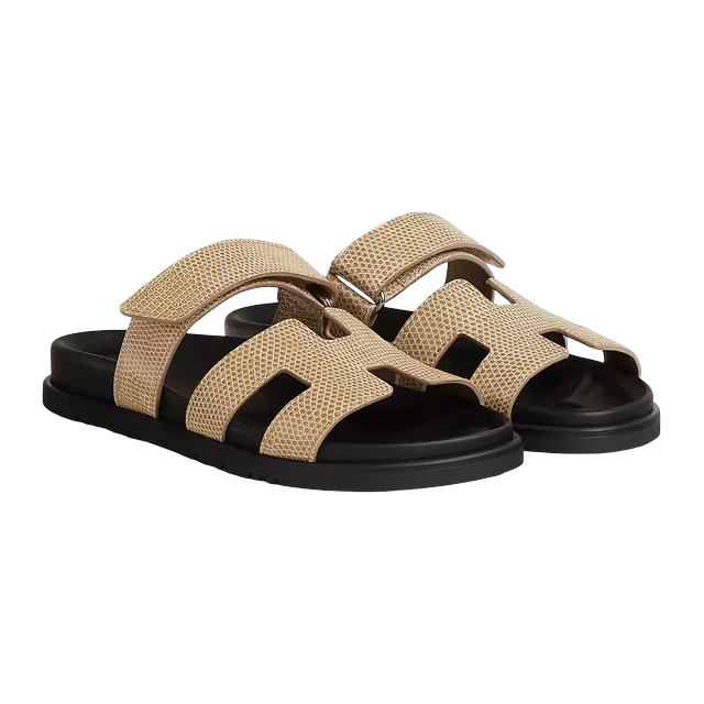 Hermès Sandals Chypre Neutral — Authentic Hermès in stock at CLZTURE