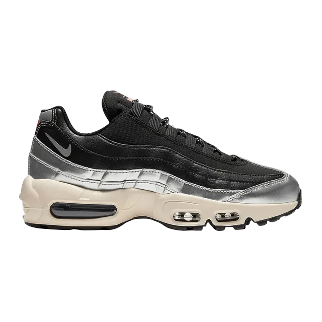 3M x Air Max 95 Black Metallic Silver — Authentic Shoes & Footwear at CLZTURE